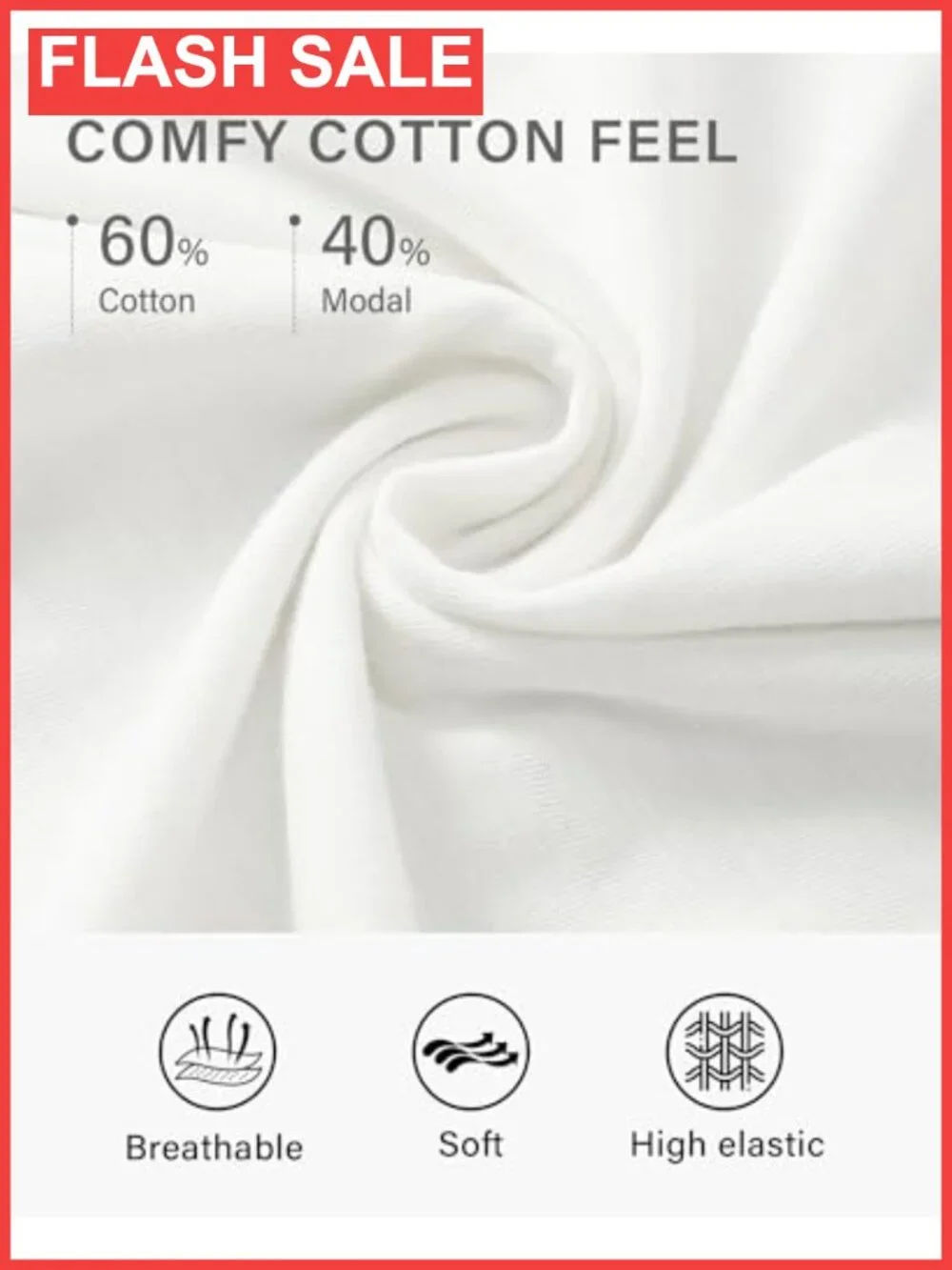 Modal Soft Crewneck Short Sleeve Basic T Shirt Tee